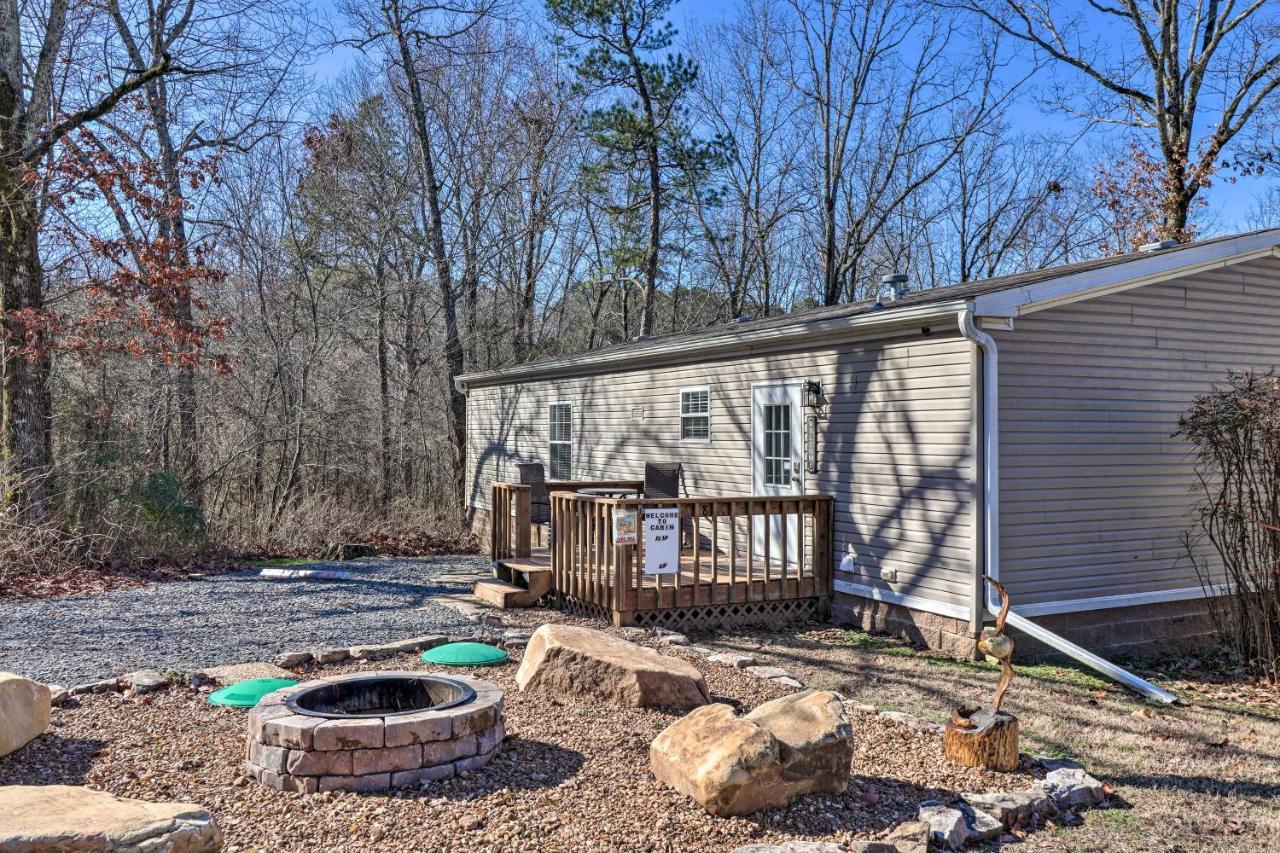 Lakefront Greers Ferry Cabin With Covered Boat Slip! Fairfield Bay Exterior foto